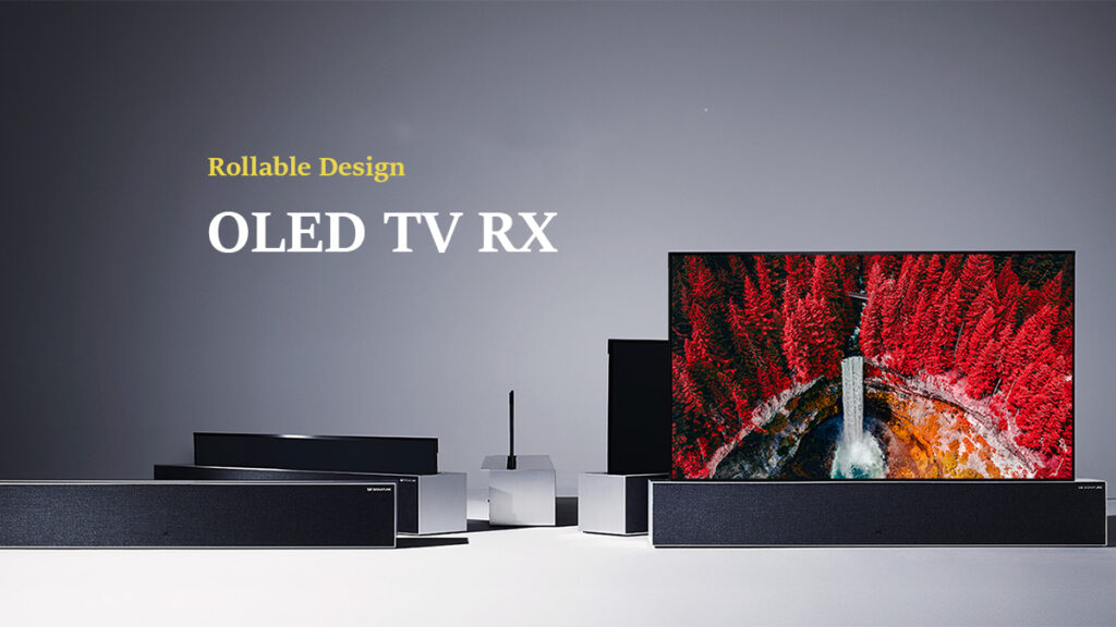 LG rollable TV
