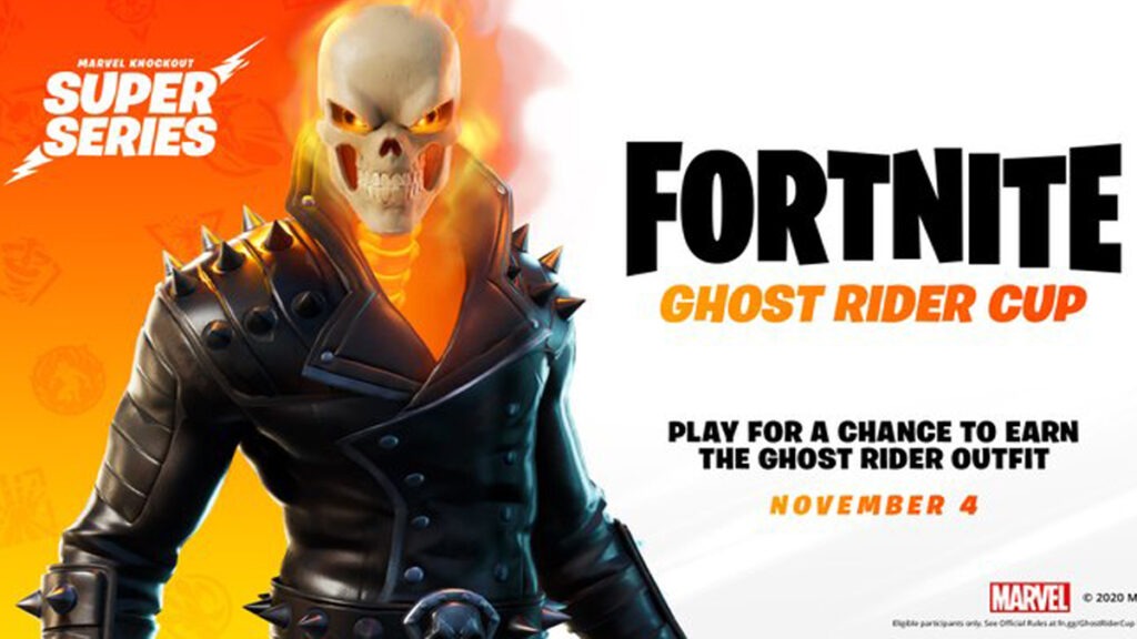Fortnite Ghost Rider Cup Starting From Wednesday, November 4