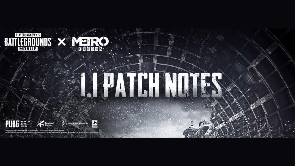 PUBG Mobile Update 1.1 Patch Notes New Mode & features revealed  