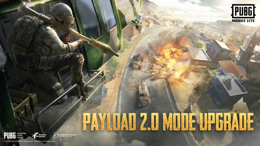 Pubg Mobile Lite Payload 2.0 mode is upgraded and is available now